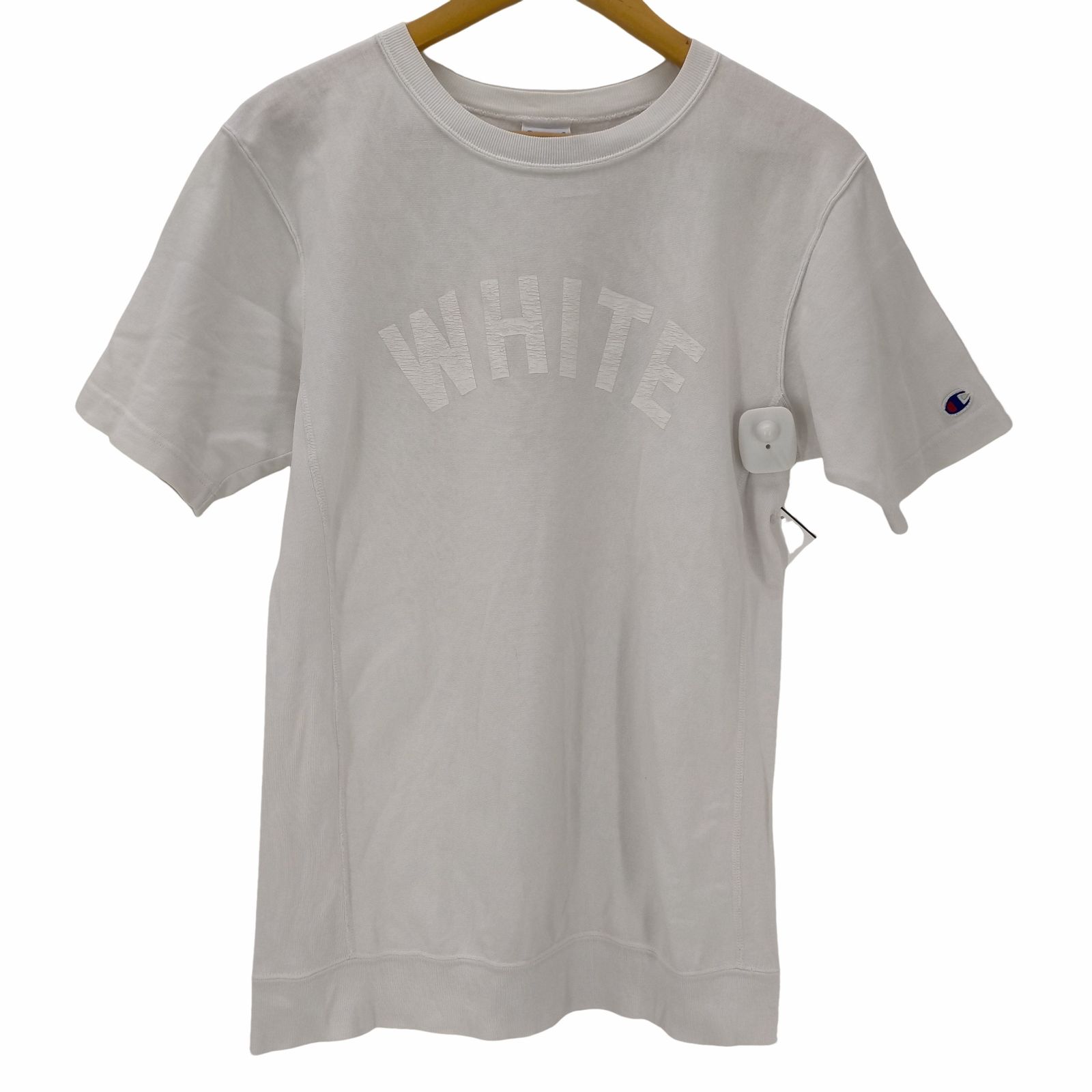 チャンピオン Champion REVERSE WEAVE T-SHIRT WHITE アーチプリント Tシャツ メンズ import：M 