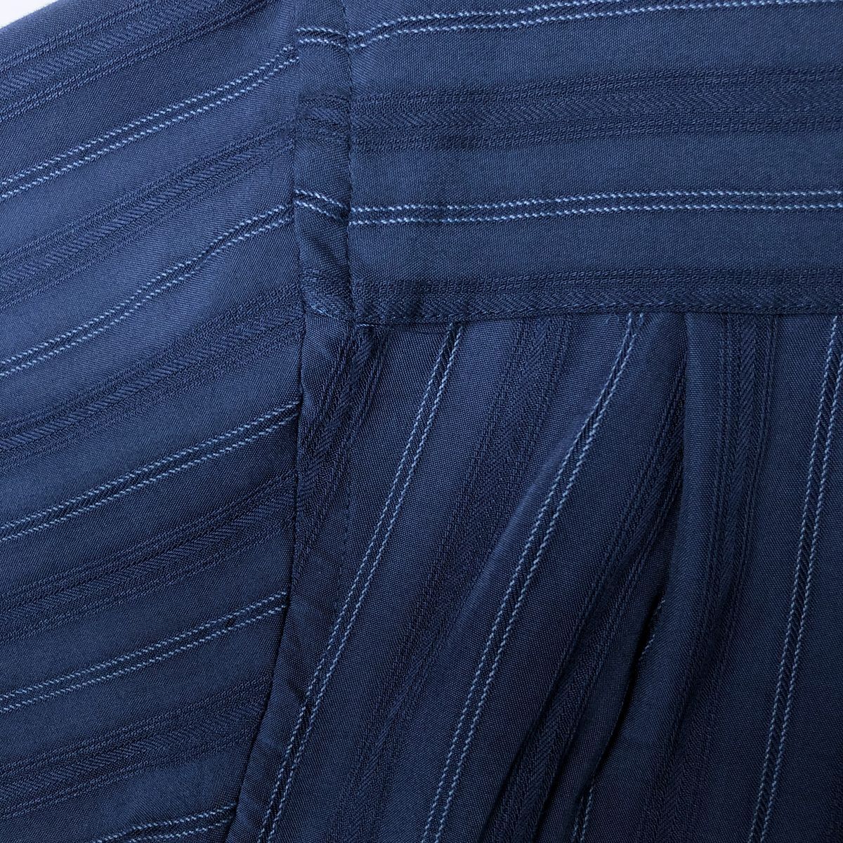 古着 ヴァンヒューゼン VAN HEUSEN ストライプ柄 半袖 レーヨンシャツ ボックスシャツ メンズL相当 /eaa562052 古着 ヴァンヒューゼン VAN HEUSEN ストライプ柄 半袖 レーヨン