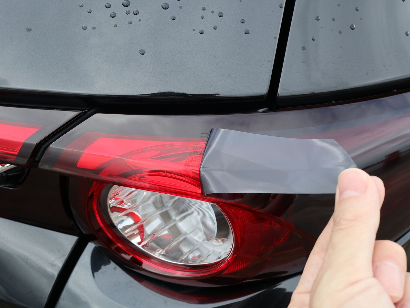 Tint+ 再利用できる テールランプ スモークフィルム レクサスSC430 UZZ40 (Type2：後期用) Tint+再利用できる テールランプ スモークフィルム レクサスGS L10系