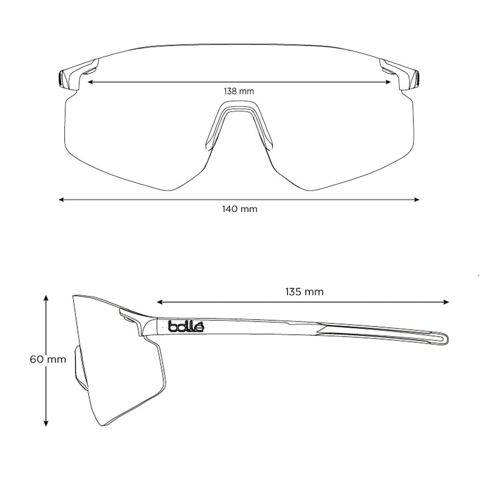 bolle (ボレー) サングラス BS057002 C-ICARUS Astro Purple Volt Ruby