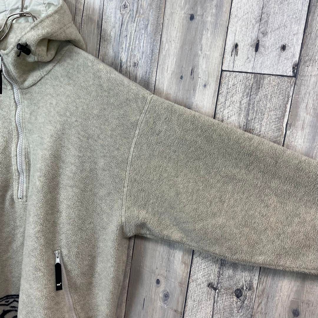 ハーフジップ フリース