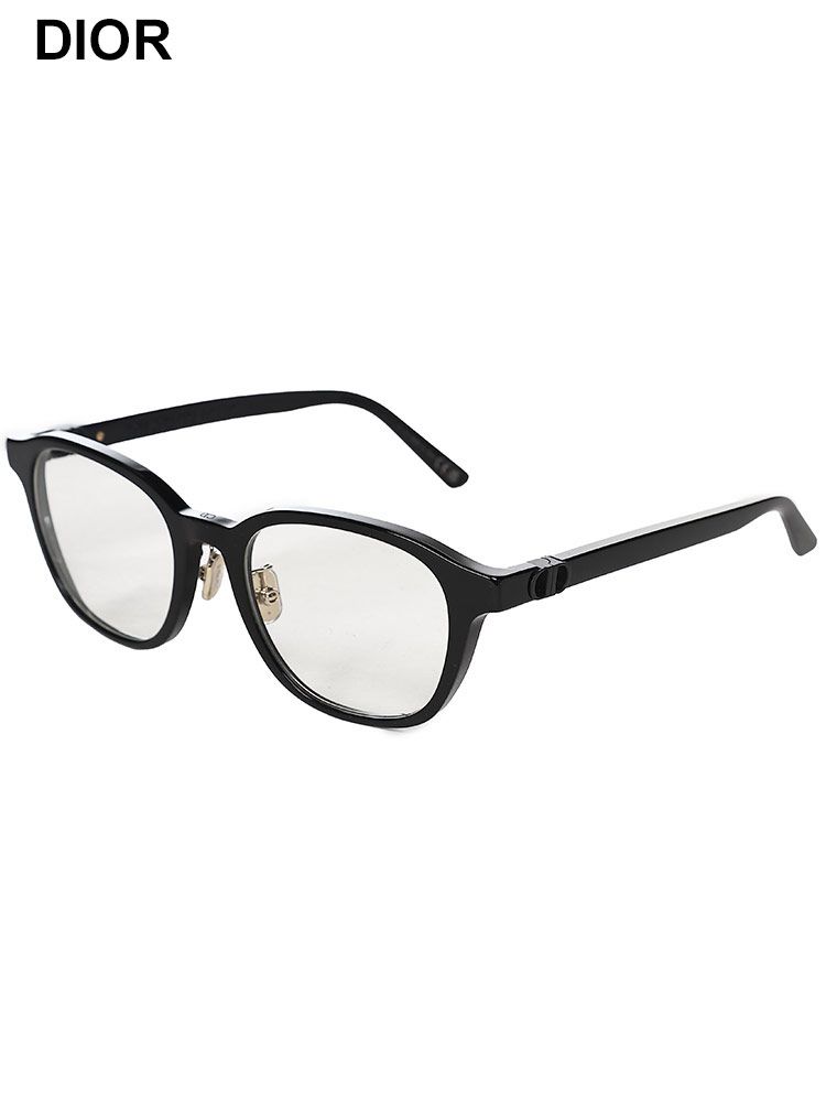 DIOR ディオール ウェリントンフレーム アイウエア 30Montaigne Mini O S3F CDS3F140053OP メンズ ブラック