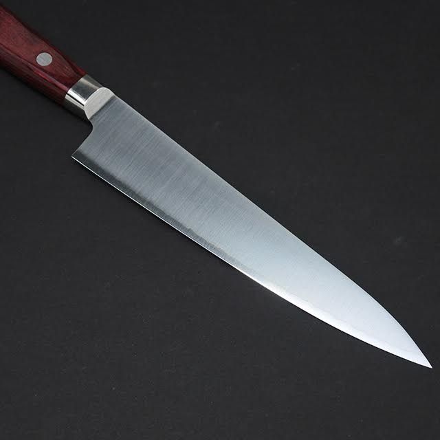 高村刃物 粉末ハイス ステンレス鋼 ペティナイフ 刃渡15cm 鞘なし