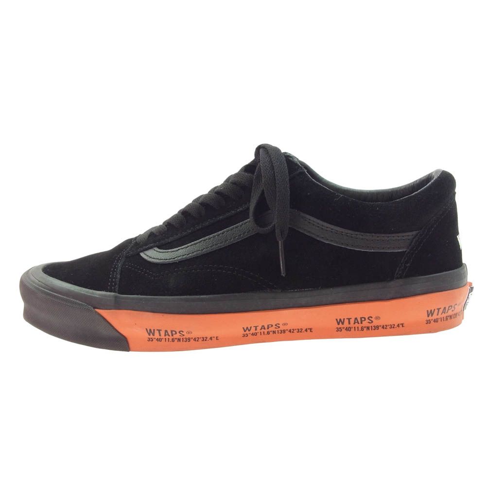 VANS バンズ VN0A4P3X20E × WTAPS Old Skool LX Black Orange ダブル 