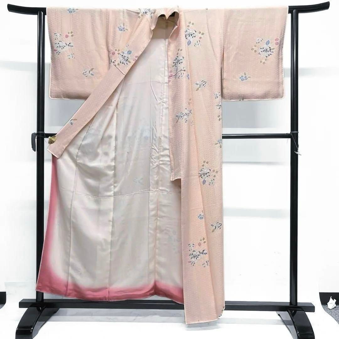 未着用　総エンボス加工　金彩　辻ヶ花　青海波　訪問着　着物　014a p 未着用総エンボス加工金彩辻ヶ花青海波訪問着着物014a p