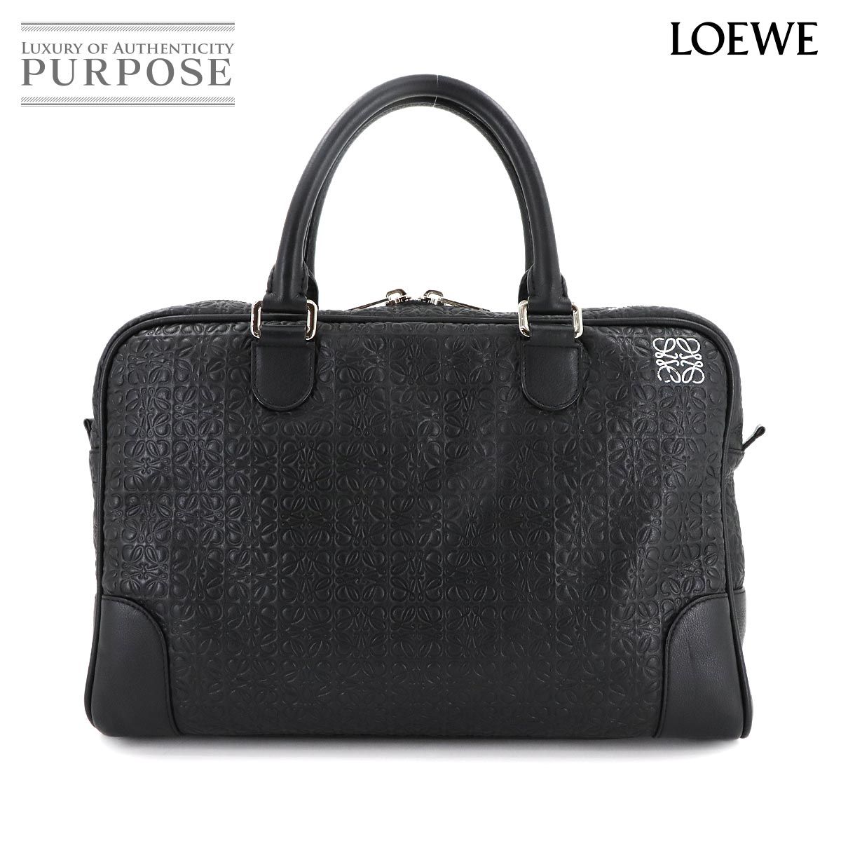 美品】LOEWE ロエベ ビジネスバッグ ブリーフケース ゴヤ 2way 黒