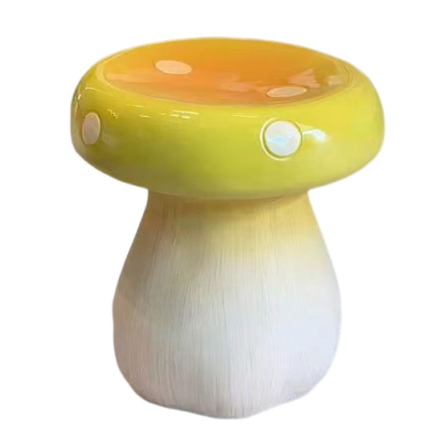 スツール 椅子 レッド きのこ 背もたれなし コンパクト シンプル  インテリア Amazon｜【Russel】スツール キノコ型 コンパクト オットマン