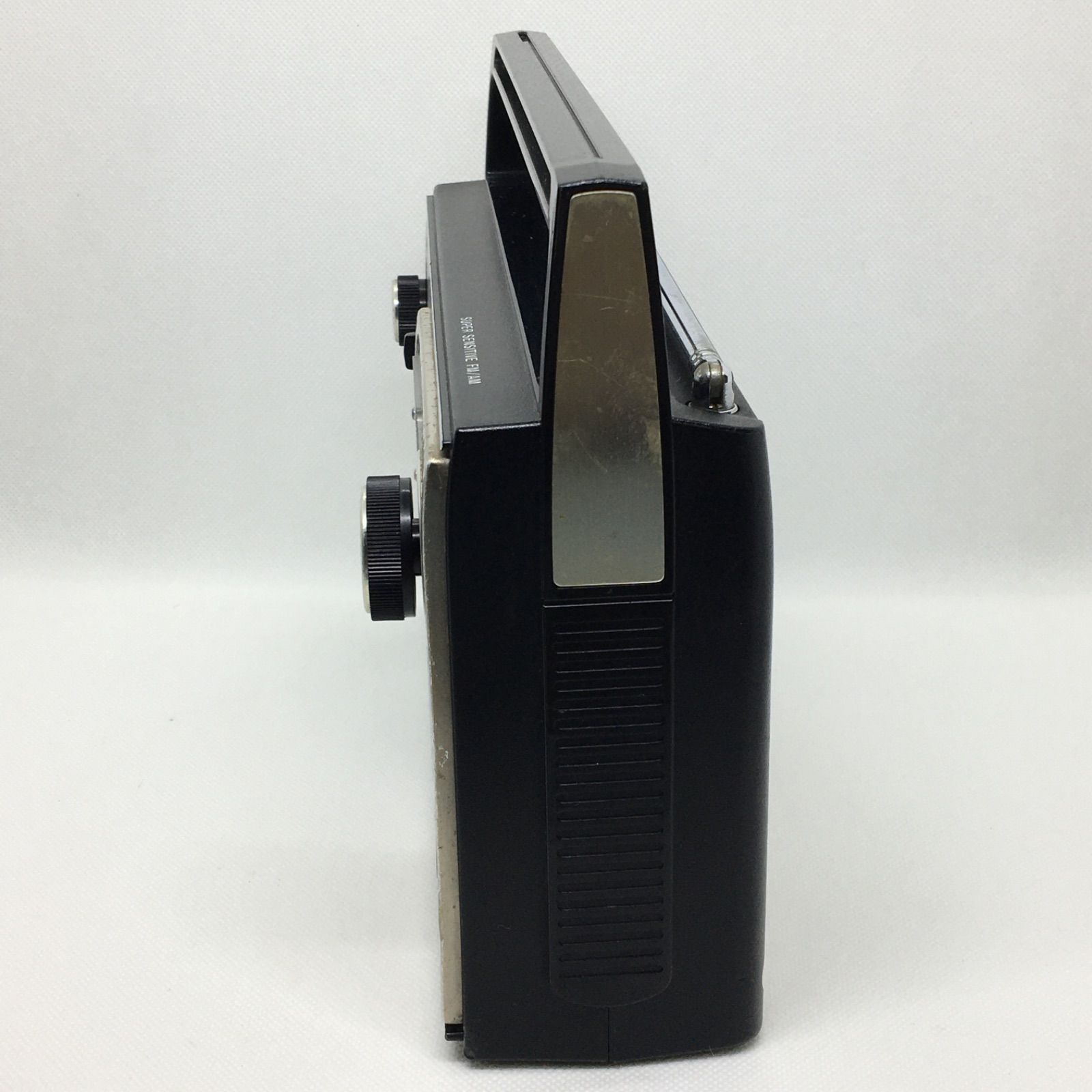 動作品】整備品 SONY ICF-7270 電源ケーブル内蔵 FM/AM 2バンドラジオ