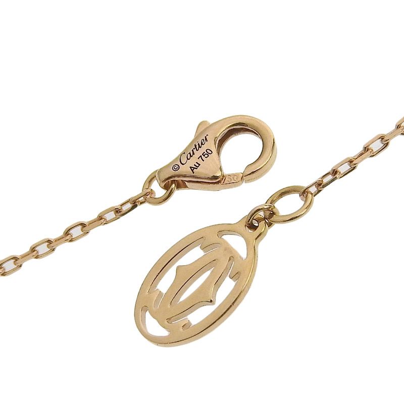 カルティエ CARTIER ダムールネックレスXS ネックレス K18PG 中古 新  