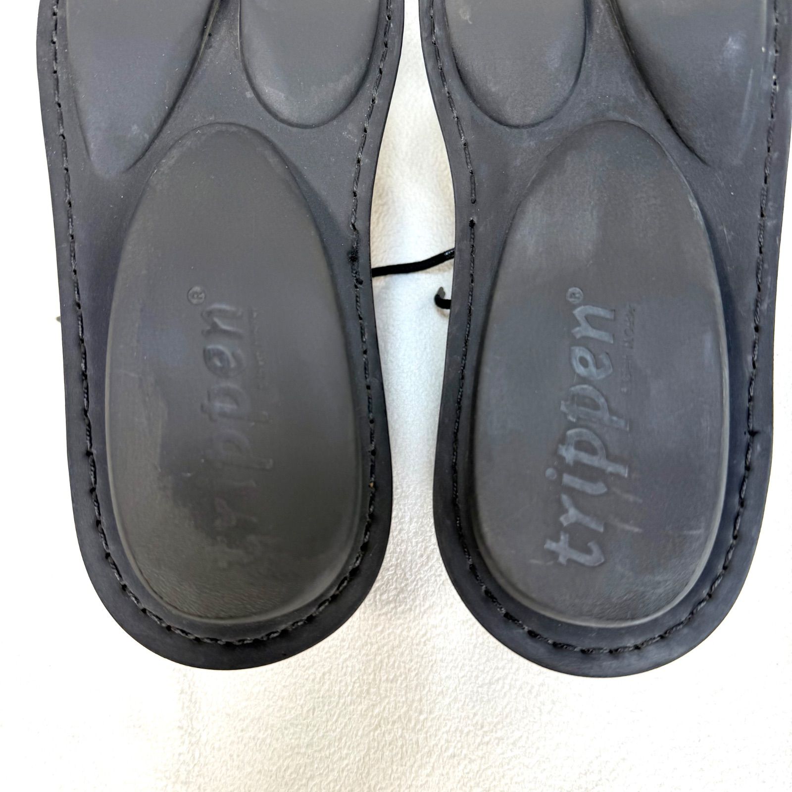 極美品✨トリッペン GANGSTER レースアップ レザー ブラック 36 