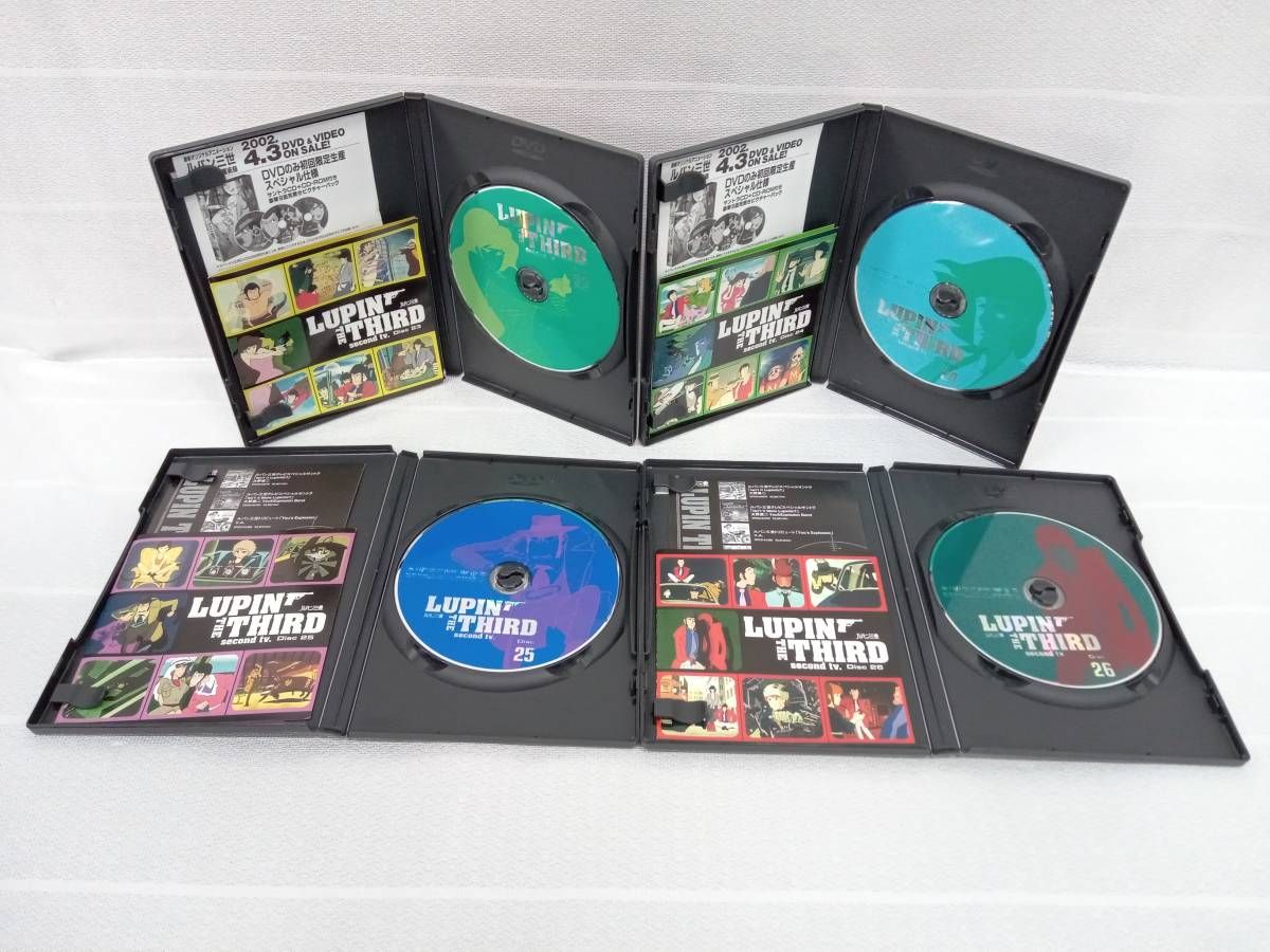 DVD 【※※※】[全26巻セット]LUPIN THE THIRD second tv.DVD Disc1~26