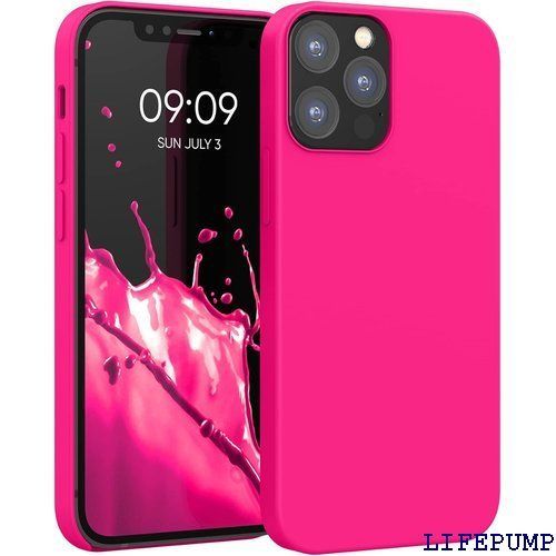kwmobile スマホケース Apple iPhone 12 / iPhone 12 Pro対応 ケース - TPU リキッド シリコン カバー - 耐衝撃 傷防止 サラサラ Case 235