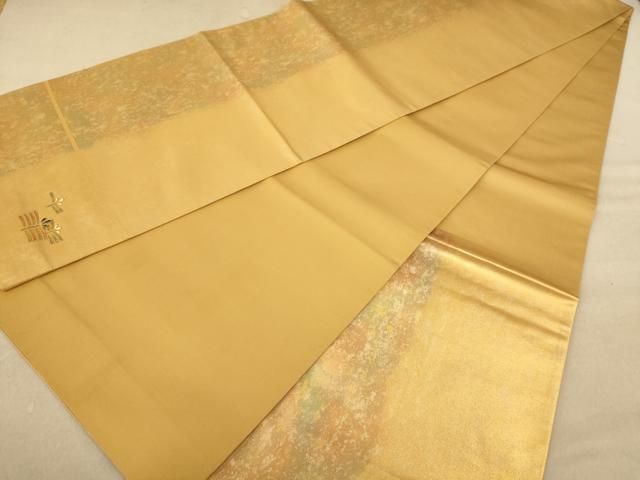 O0709 未使用品 逸品 希少 引き箔 螺鈿 正絹 袋帯 O0709 未使用品 逸品 希少 引き箔 螺鈿 正絹 袋帯 着物・浴衣