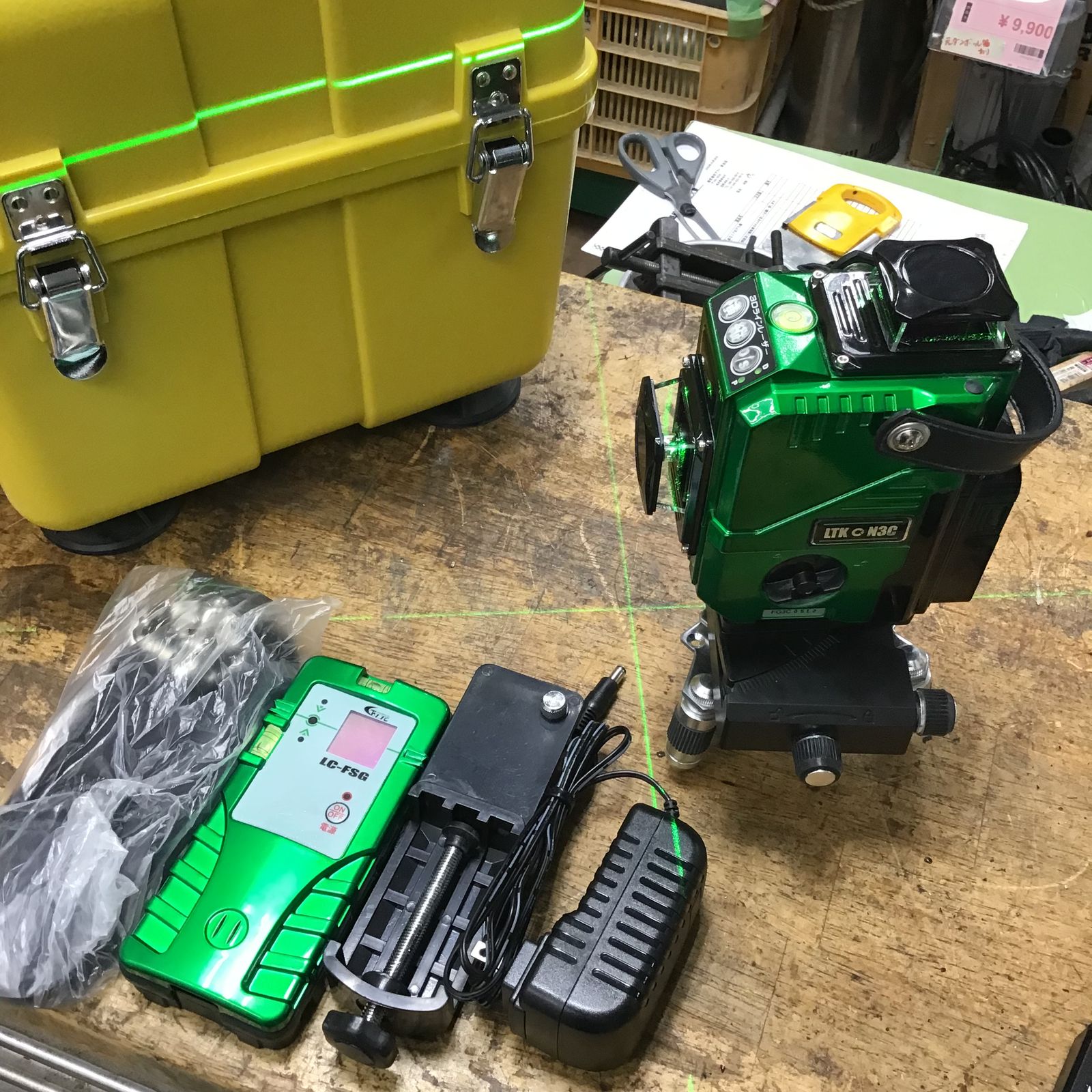 テクノ販売 3Dグリーンレーザー LTK-N3C 受光器付き 【草加店】 - メルカリ