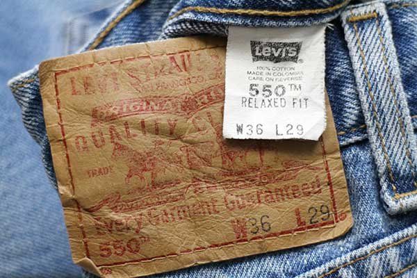 00s Levi'sリーバイス 550 デニムパンツ w36 L29☆SDP1944 オールド