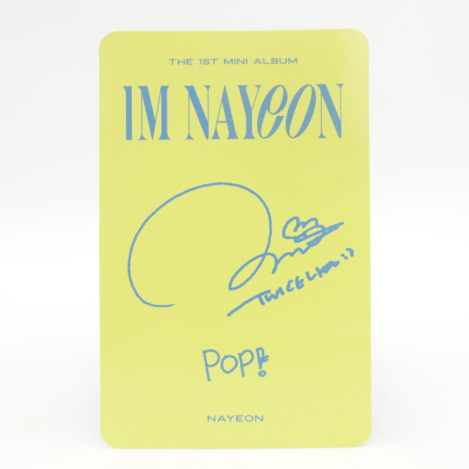 TWICE ナヨン トレカ IM NAYEON コンプリート アルバム POP K