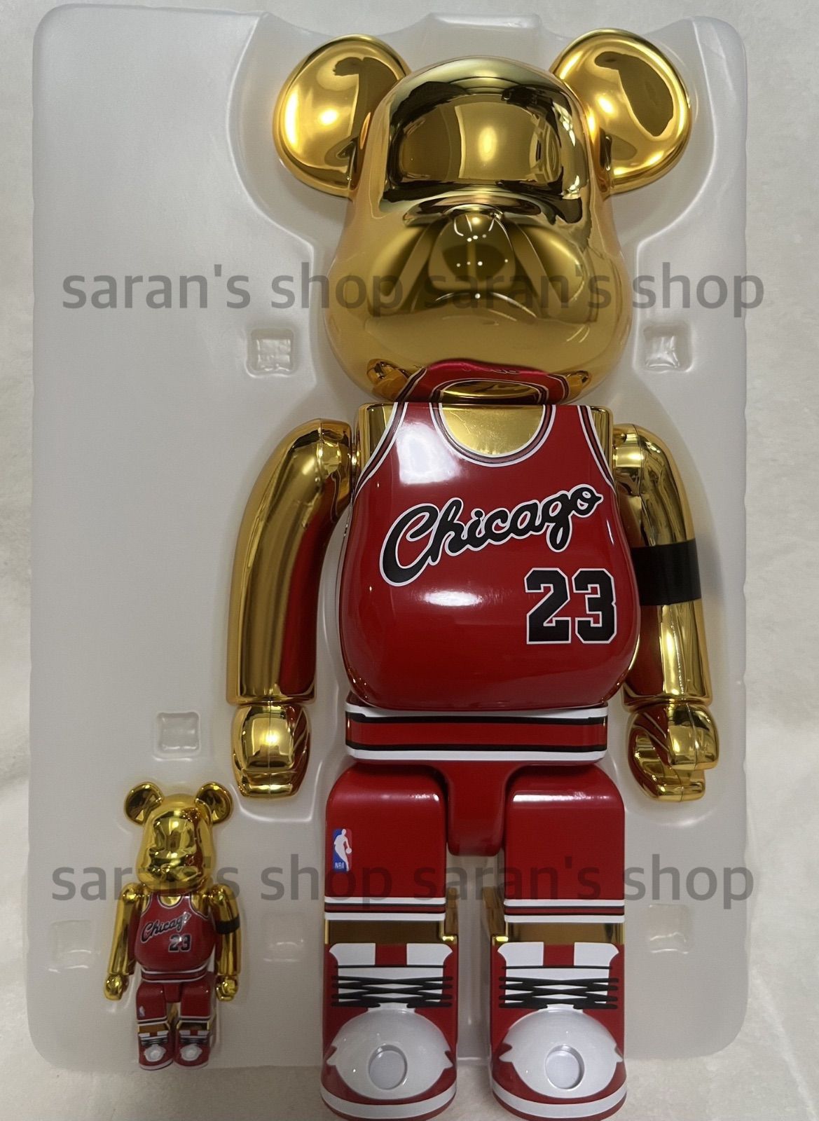 ベアブリック  BE@RBRICK Michael Jordan ROOKIE JERSEY マイケル・ジョーダン 400% +100%