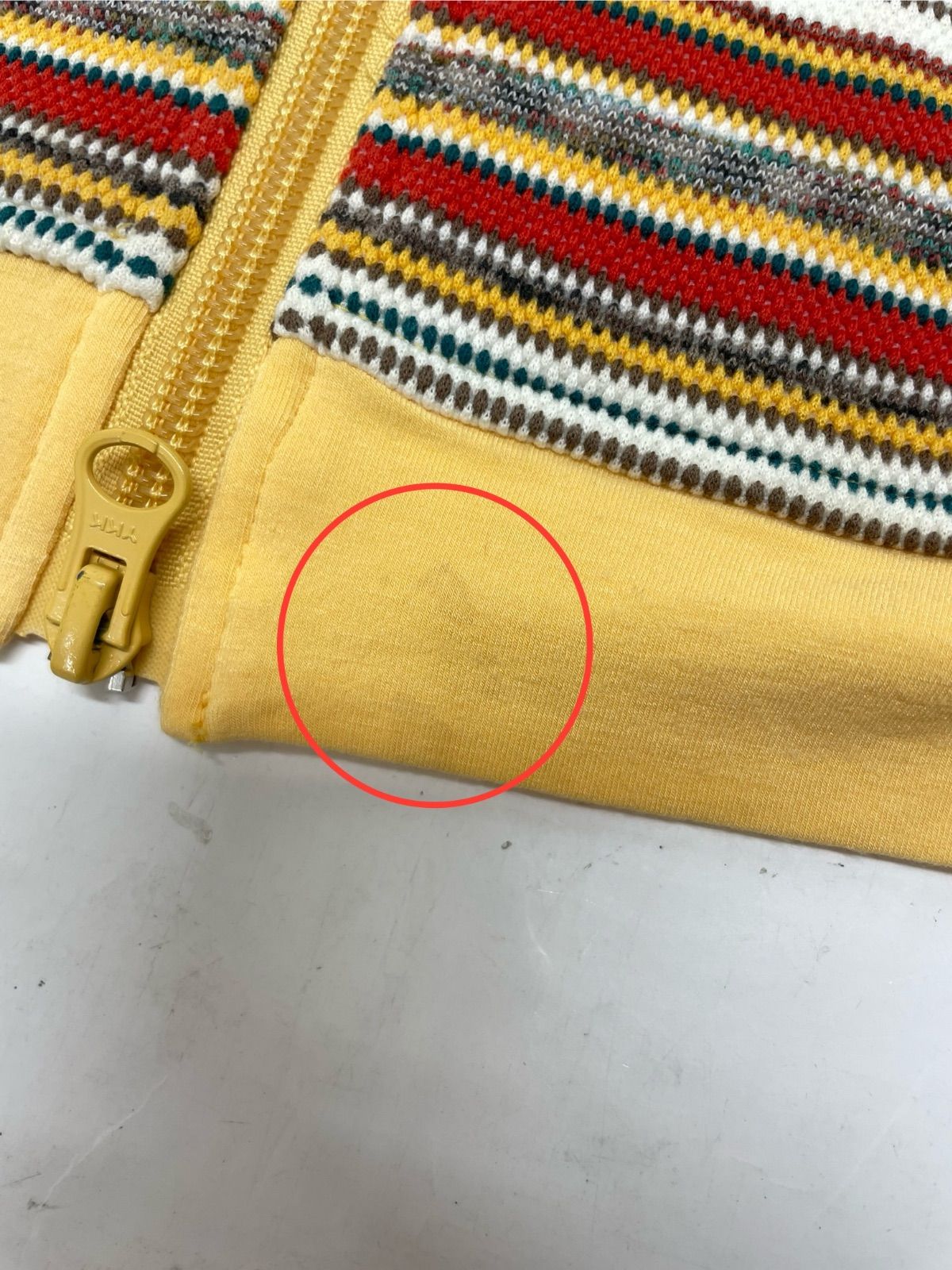 USED】SWAMP TOURS スワンプツアーズ 綿 ダブルジップ ノースリーブ