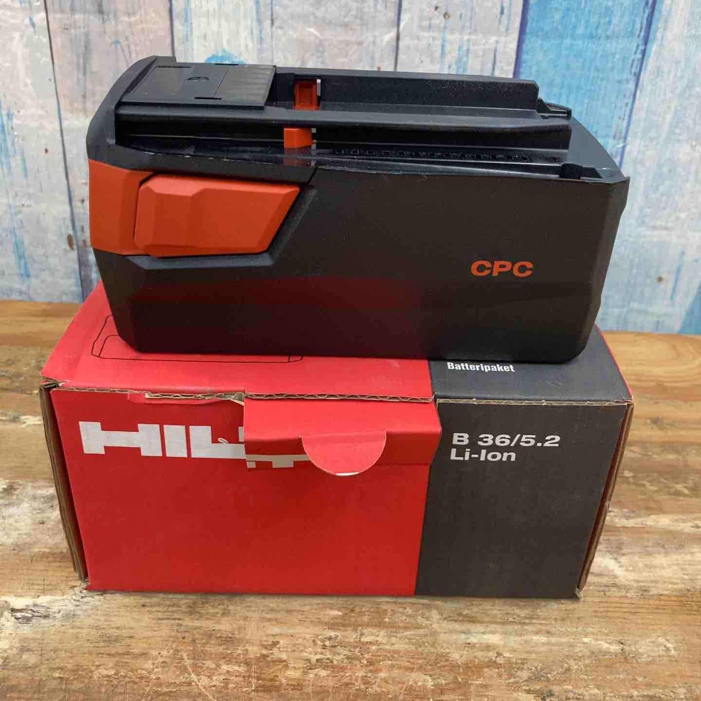 ヒルティ HILTI リチウムイオンバッテリー B36|5.2 36V|5.2Ah 柏店