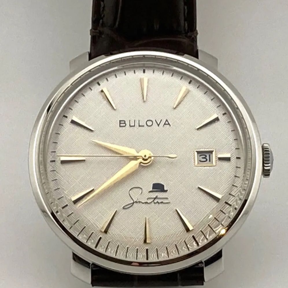 ブローバ未使用　BULOVA フランク　シナトラ 96B359  メンズ　ブローバ