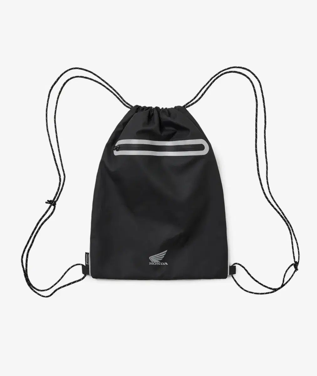 HONDA 防水 ドローストリング バックパック ブラック