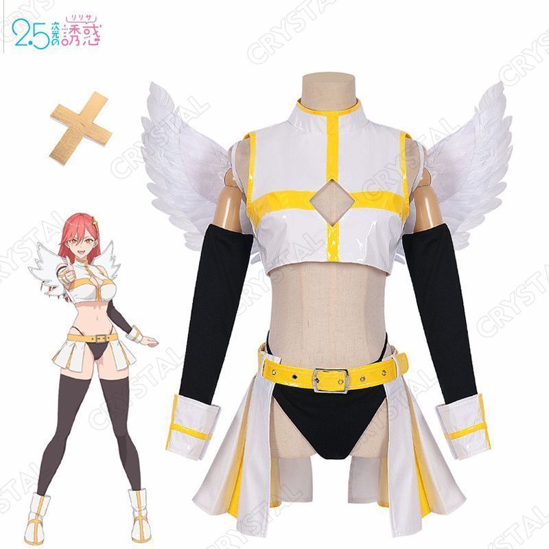 2.5次元の誘惑 コスプレ 喜咲アリア|きさきアリア コスプレ衣装 人気 キャラクター コスプレ用 イベント 仮装 舞台装 演出服 漫遊展 撮影用 観賞用 祭り 贈り物 誕生日 ハロウィン クリスマス