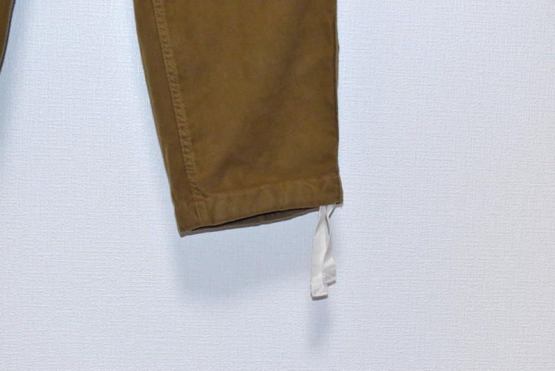 新品 nanamica ナナミカ フランネルイージーカーゴパンツ 34 SUCF252 