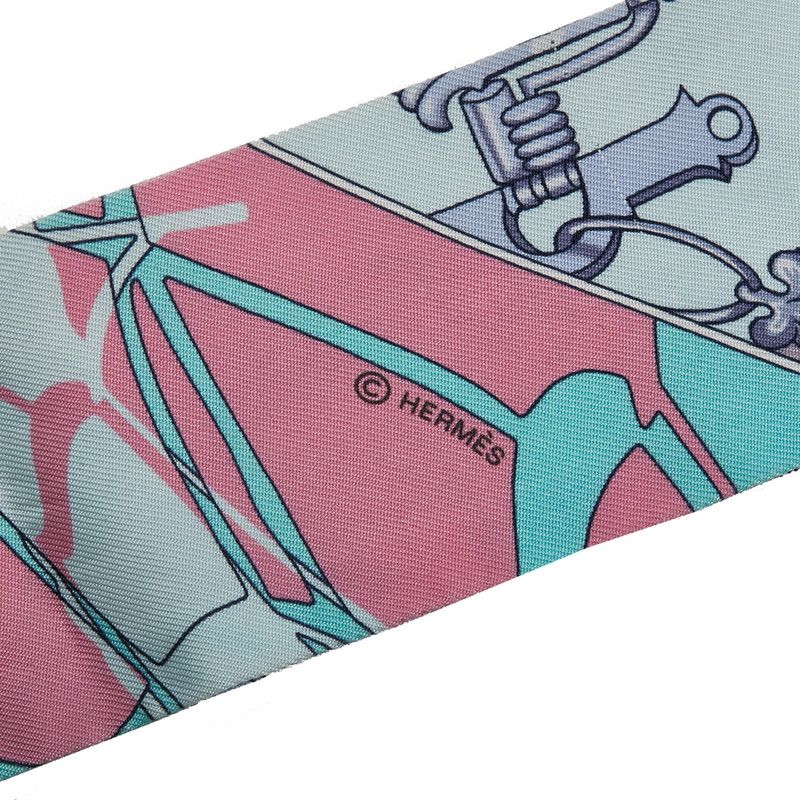 エルメス ツイリー Caleche Mors et Boteilles カレシュ ハミとボトル  