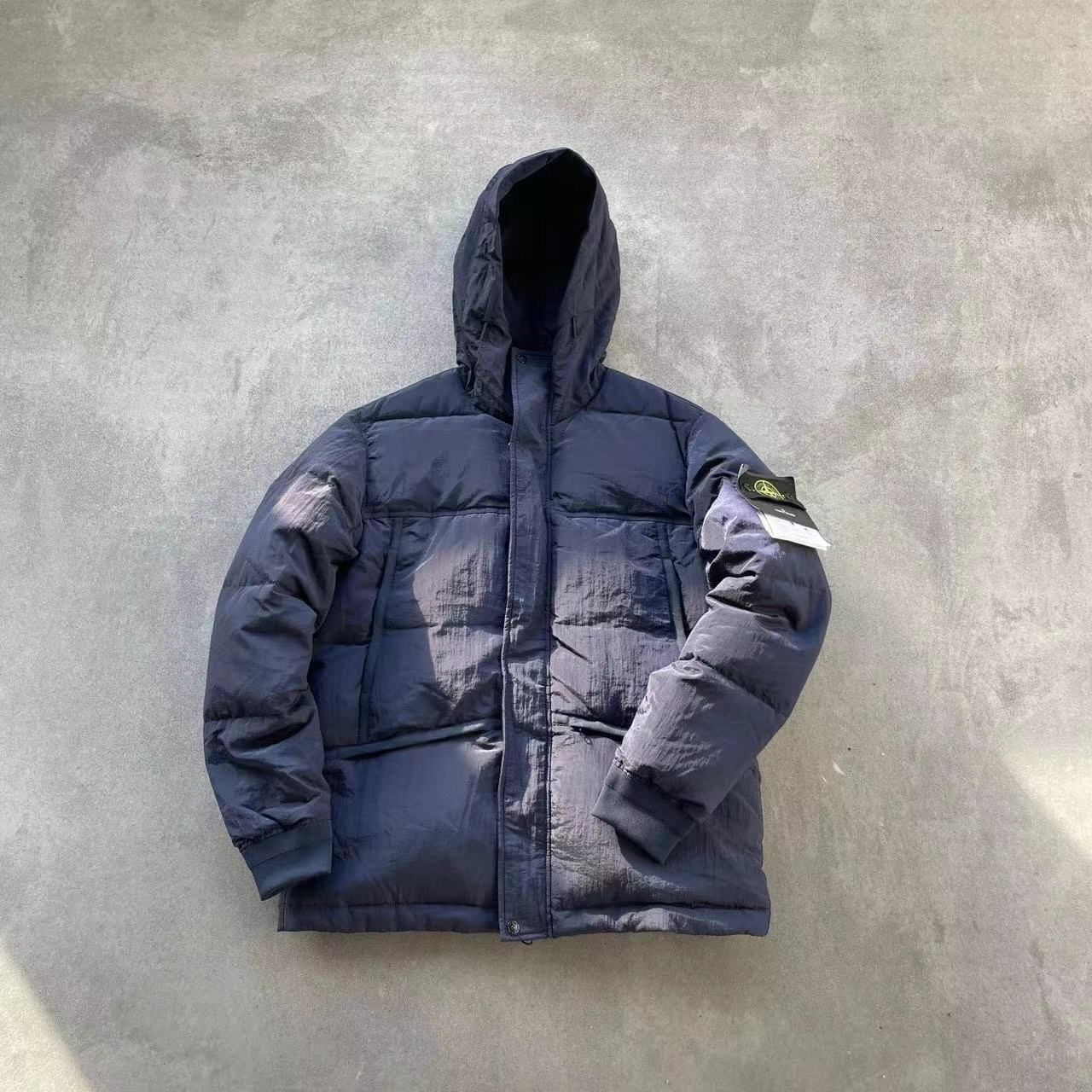 2023 FW STONE LSLAND ストーンアイランド NYLON METAL DOWN JACKET TOPSTONEY メタル ...