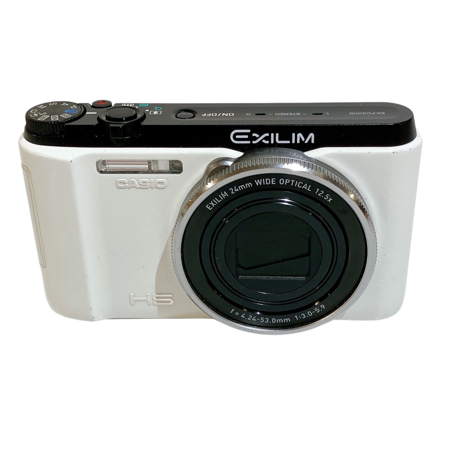 CASIO EXILIM HS ホワイト デジタルカメラ 【公式通販】