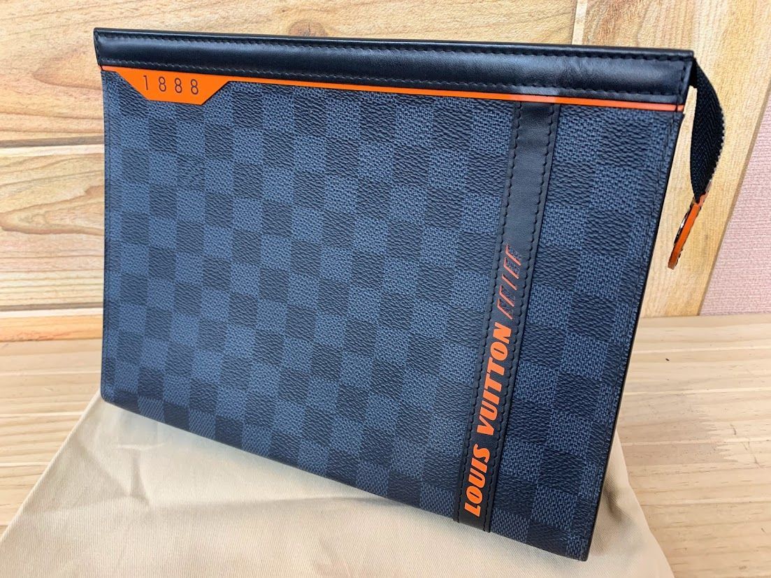 LOUIS VUITTON ルイヴィトン ポシェット ヴォワヤージュ バッグ セカンドバッグ|ポーチ|クラッチ Black N60241