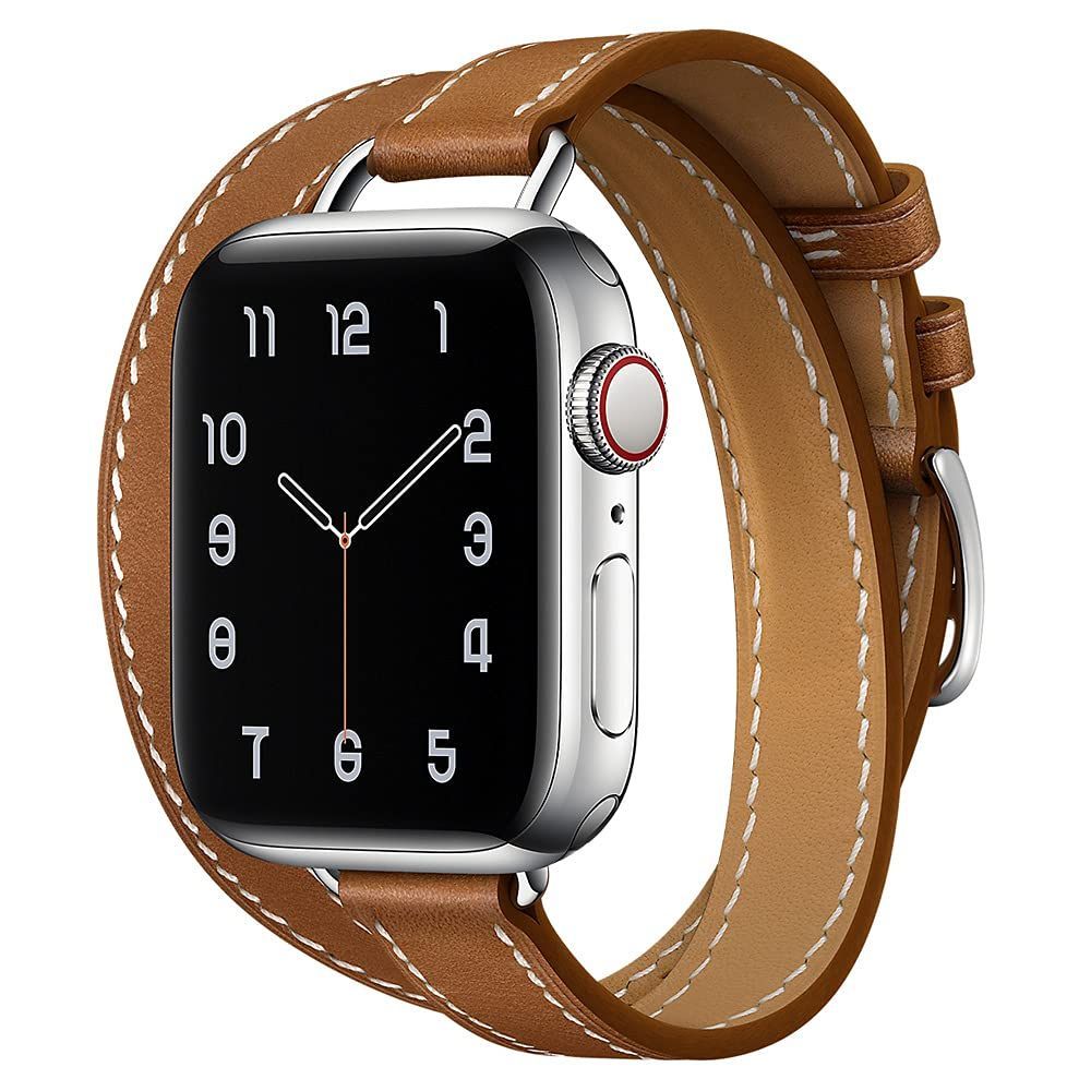 004 Apple Watch エルメス フォーヴ HERMES 二重巻-