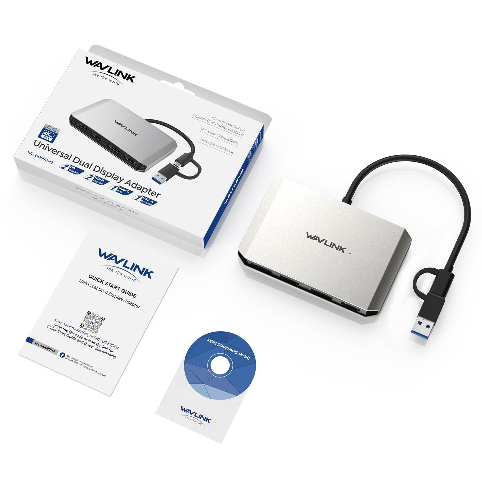 HDMIスプリッター Displaylink