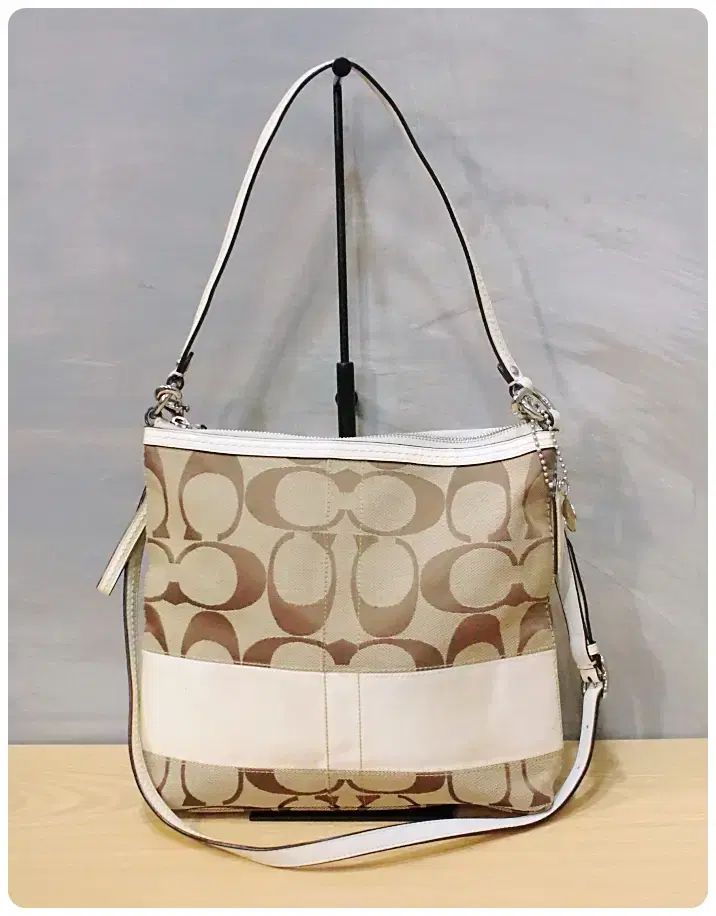 COACH コーチ シグニチャー ジャガード ショルダーバッグ クロスバッグ