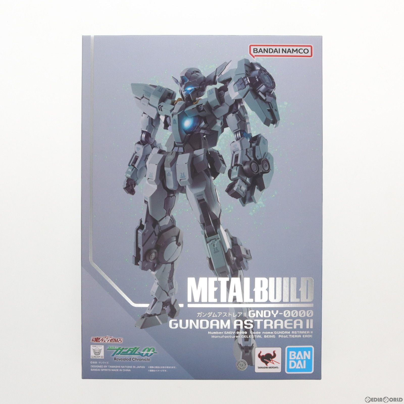 BANDAI - 魂ウェブ商店限定 L BUILD ガンダムアストレアII 機動戦士ガンダム00 Revealed Chronicle(ダブルオー リビルドクロニクル) 完成品 可動フィギュア バンダイスピリッツ 魂ウェブ商店限定 METAL BUILD ガンダムアストレアII 機動戦士