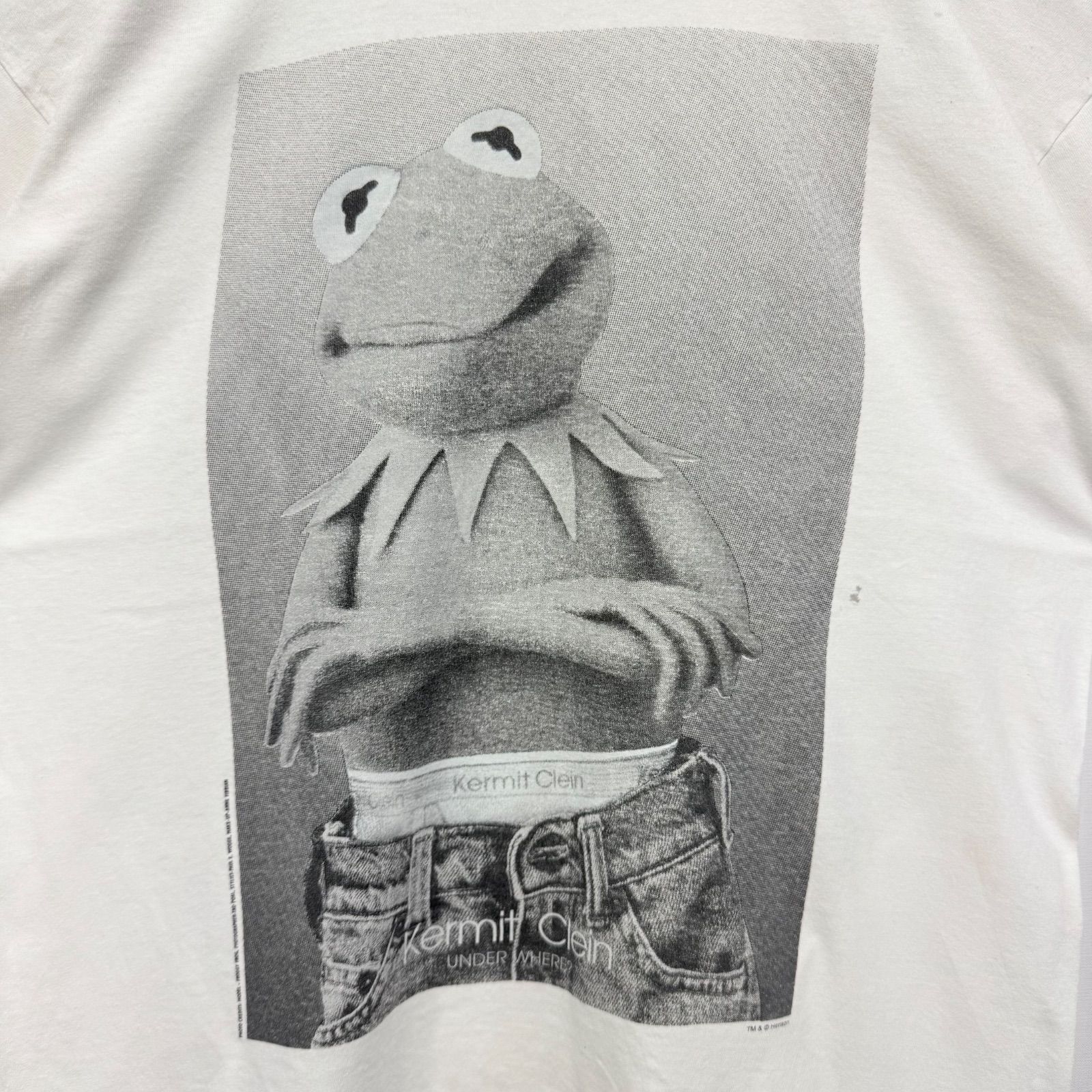 古着 90s カーミット カルバンクライン パロディ スウェット