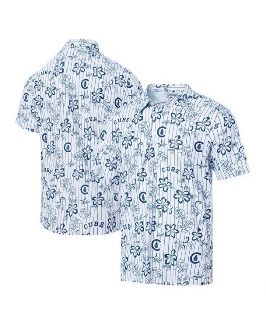 【送料無料】 レインスプーナー メンズ ポロシャツ トップス Men's White Chicago Cubs Cooperstown Collection Performance Polo Shirt White
