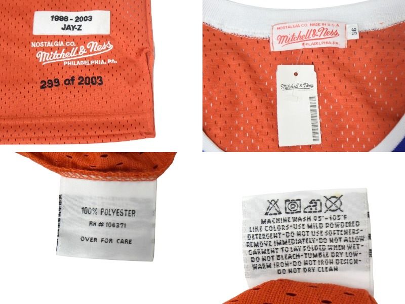 MITCHELL&NESS タンクトップ JAY-Z ROCAFELLA ミッチェルアンドネス