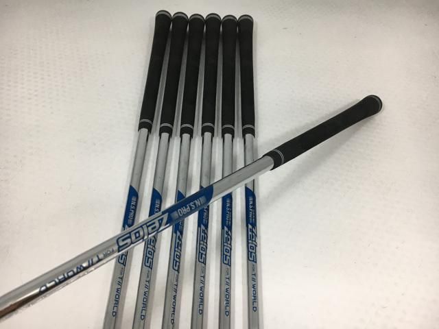 返品OK 【中古ゴルフクラブ】【超美品】(7本セット)ホンマ T//WORLD GS