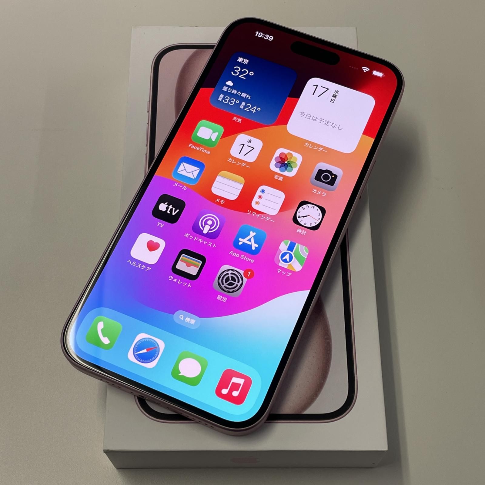【美品】iPhone 15 Plus 128GB ピンク SIMフリー iPhone 15 Plus｜価格比較・SIMフリー・最新情報 - 価格.com