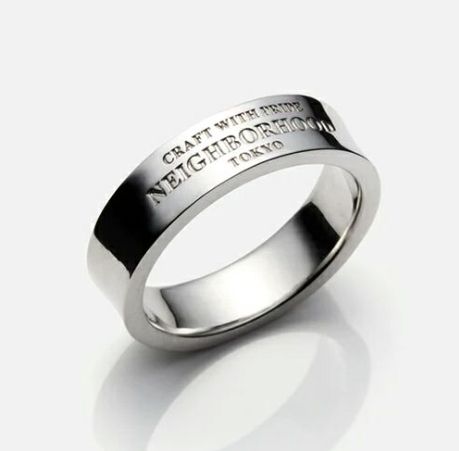 NEIGHBORHOOD SILVER PLAIN RING 指輪 241IVNH-AC01 - メルカリ