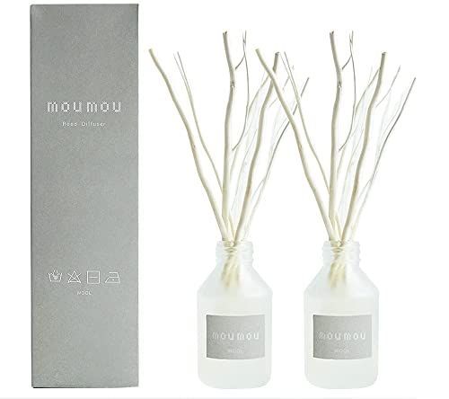 ウール_100ml×2 【2個セット】大香 moumou リードディフューザー ウール 100ml ルームフレグランス ルームディフューザー 芳香剤