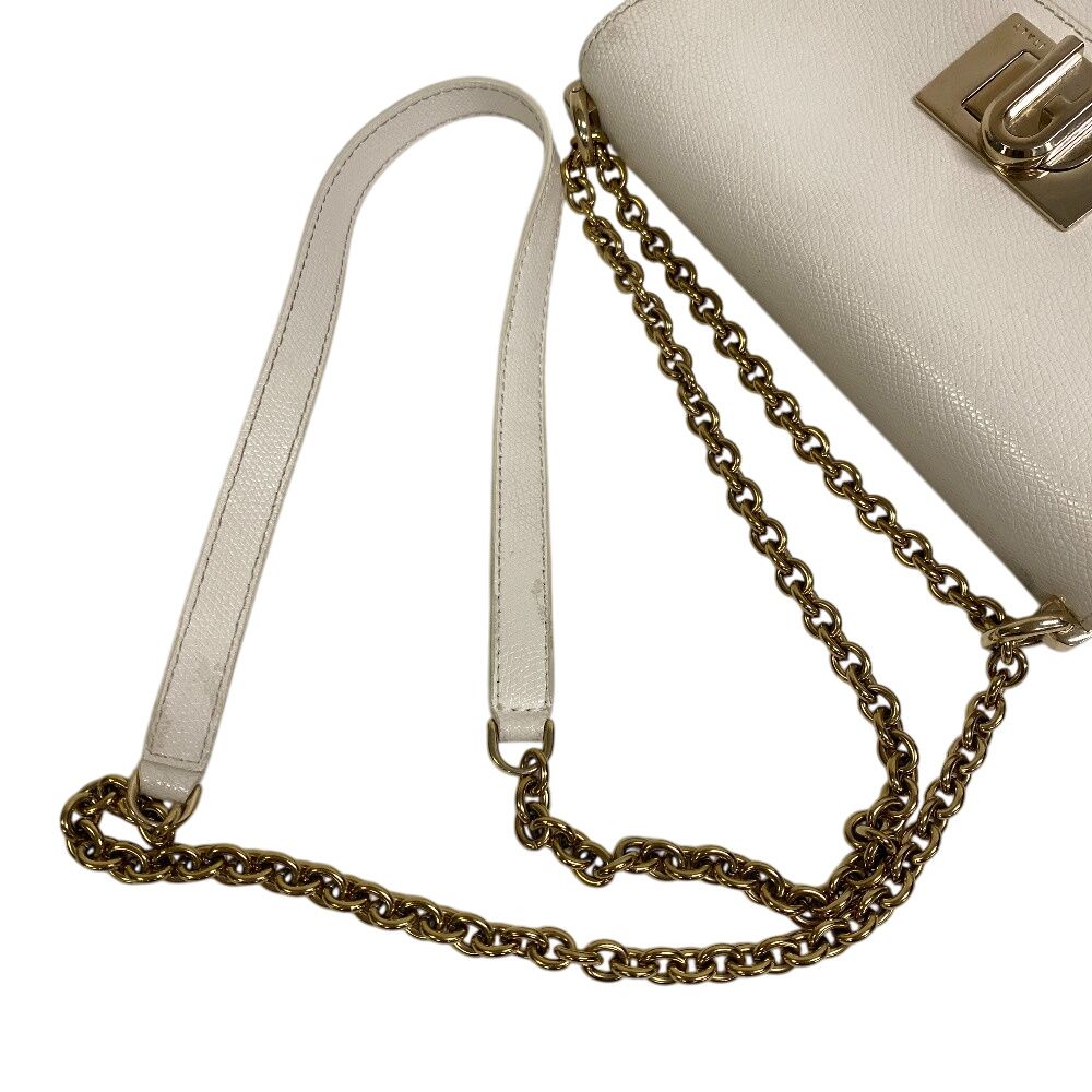 Furlaフルラ 286124 2WAY チェーンショルダーバッグ ロゴ金具 1927