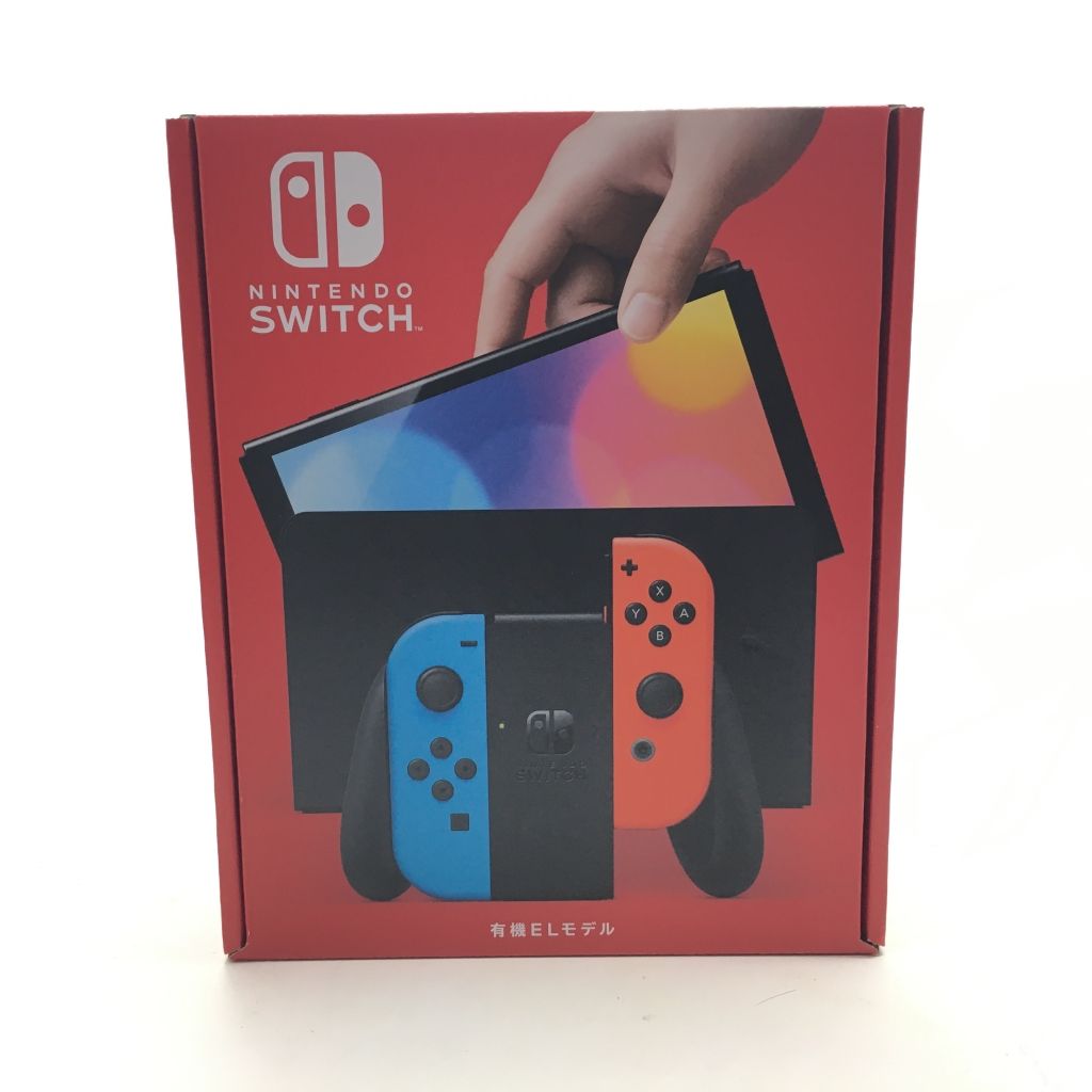 01w-0732 〇 未使用品 Nintendo Switch本体 有機ELモデル Joy-Con(L)ネオンブルー/(R)ネオンレッド  ニンテンドースイッチ 【中古品】 - メルカリ