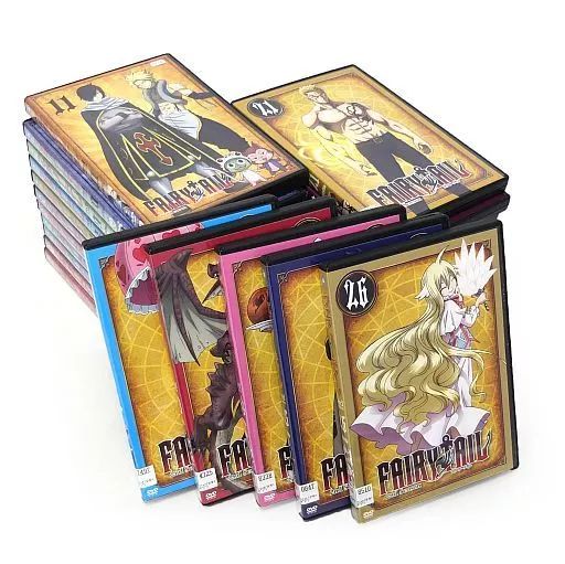 DVD 【】アニメ レンタルアップDVD FAIRY TAIL 2nd Season 単巻全26巻