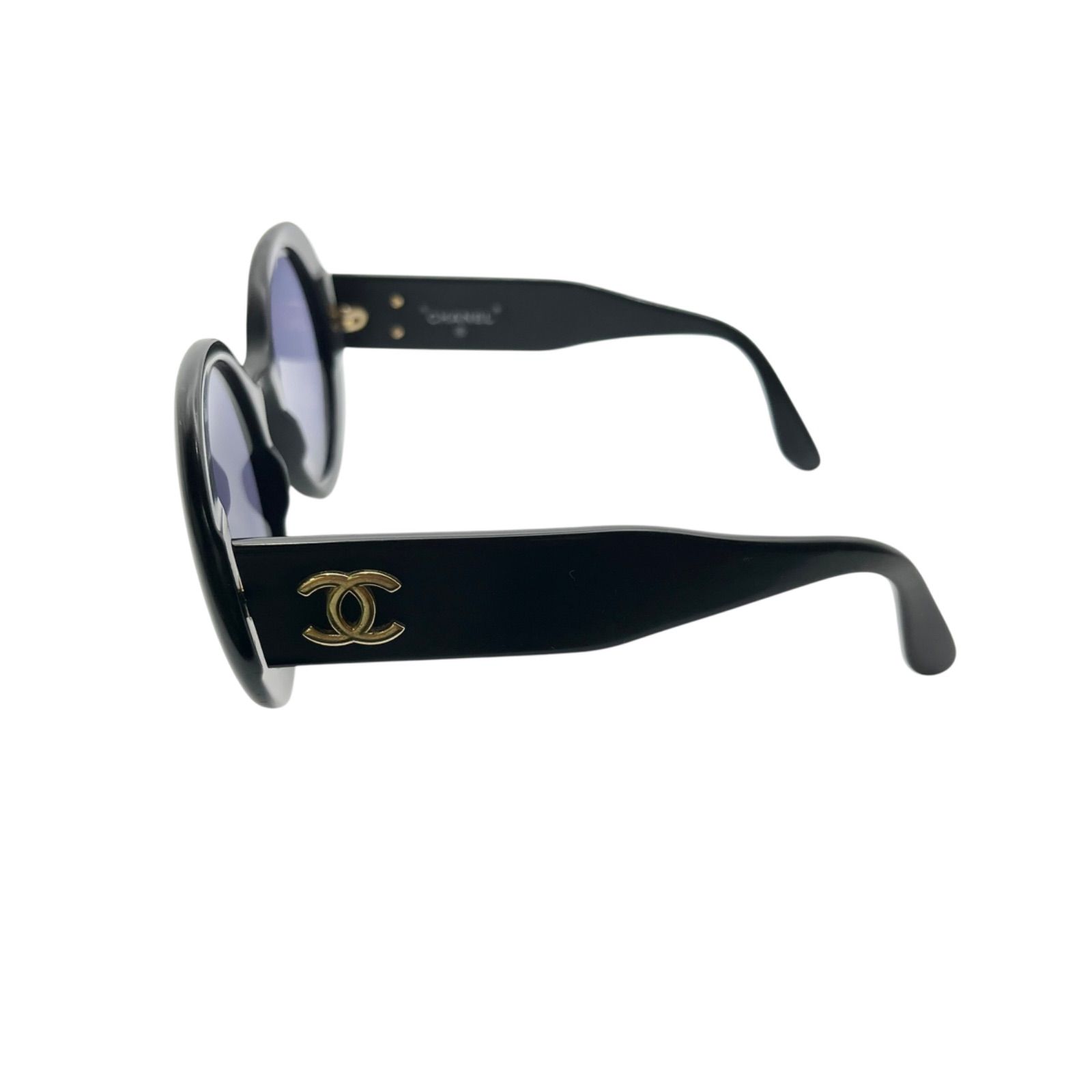 シャネル CHANEL サングラス 丸形 ヴィンテージ レトロ