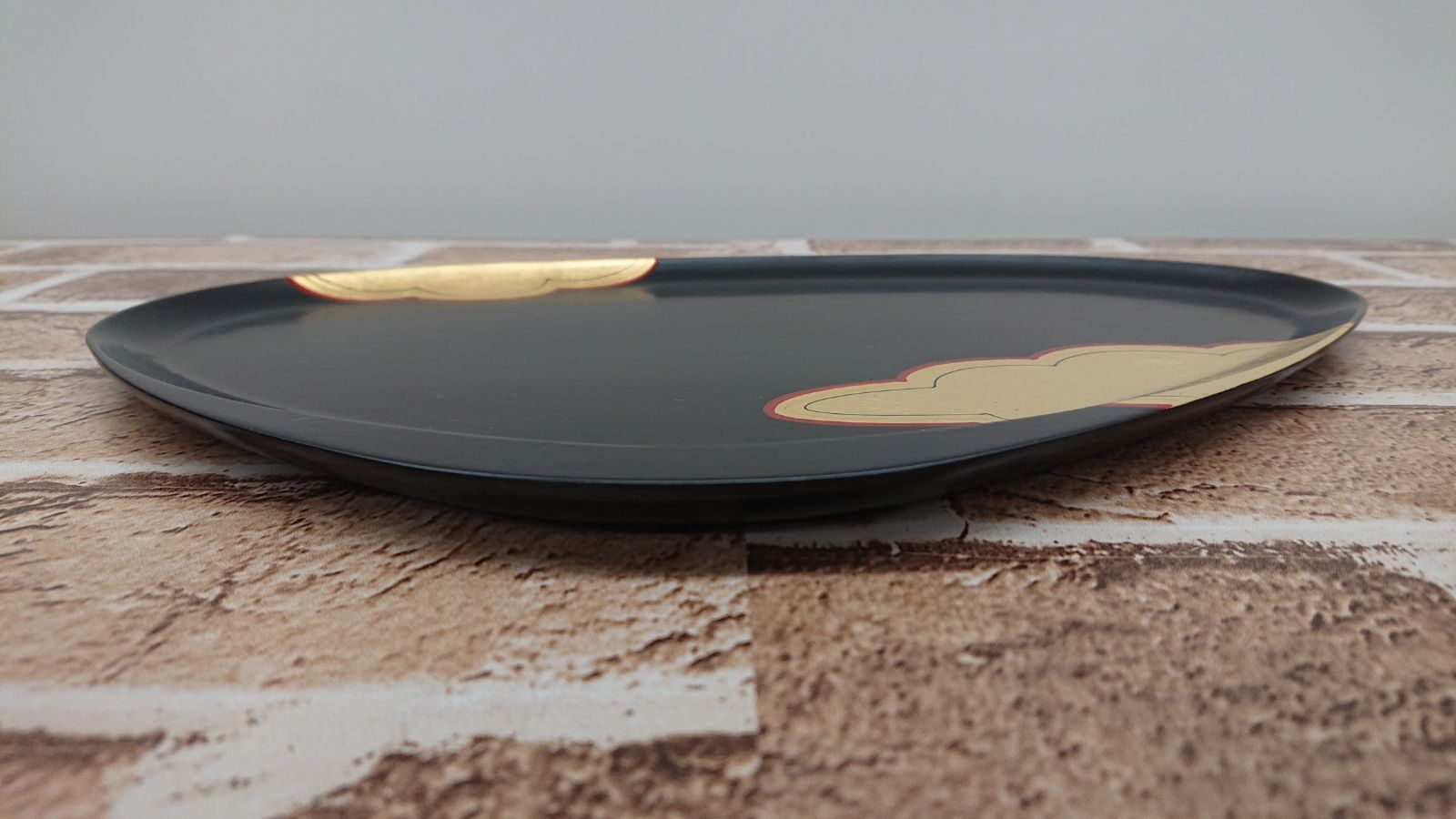 象彦 蛤型 源氏雲 菓子盆 金箔 京漆器 - メルカリ