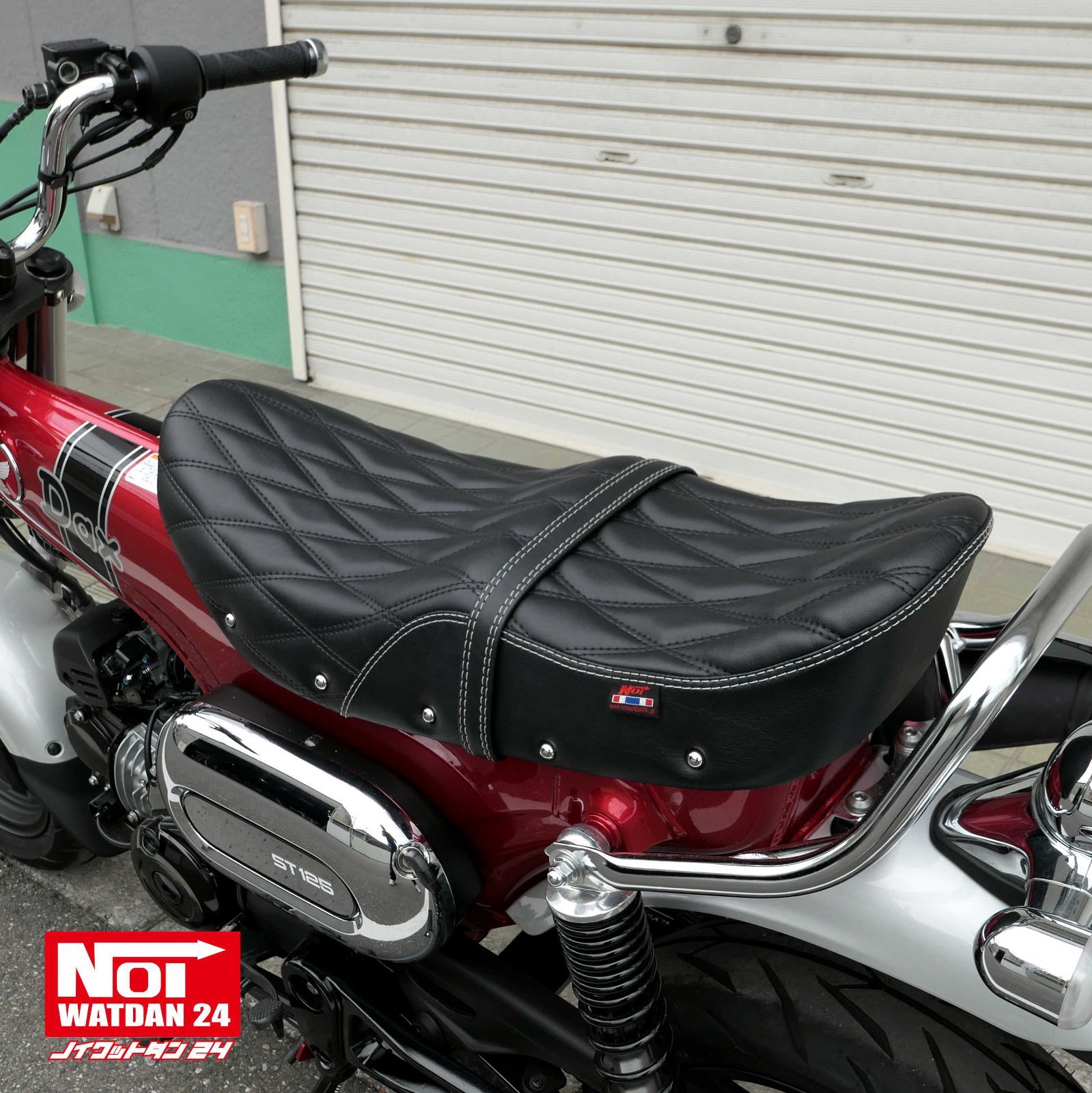 JB04ダックス125ローダウンセット Amazon | Diabolus by K-SPEED ホンダ ダックス125用 8センチ