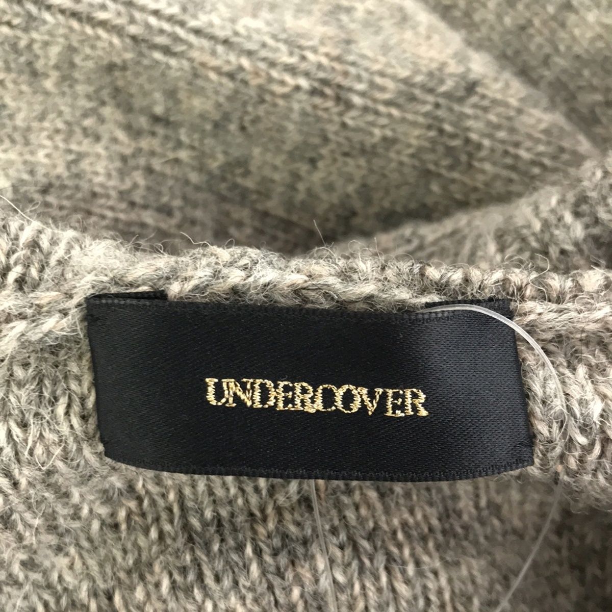 UNDER COVER アンダーカバー 17AW ウールプルオーバーニットパーカー 
