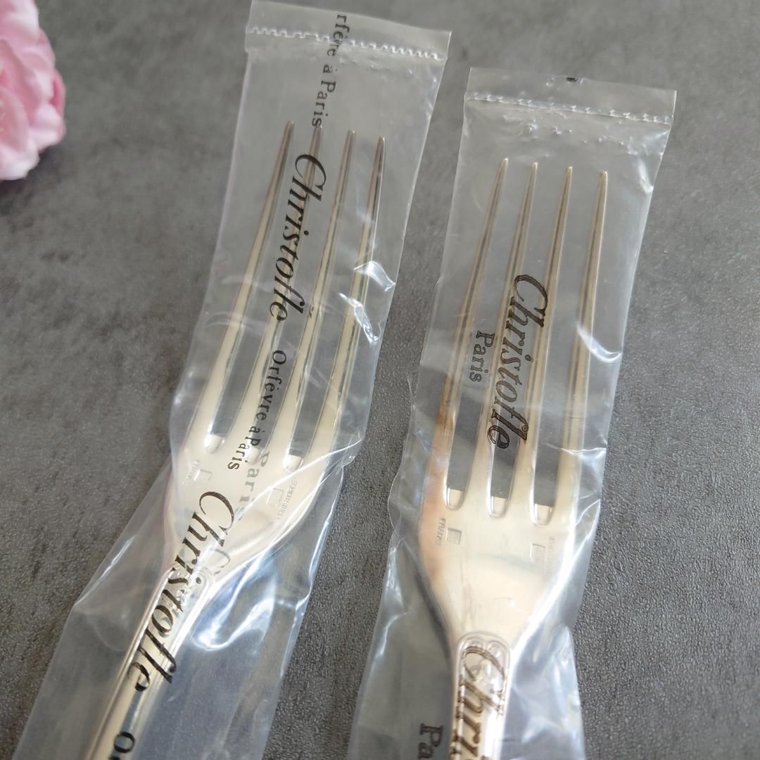 クリストフル マルメゾン テーブルフォーク 2点 SKLAD-KIRPICHA_RU